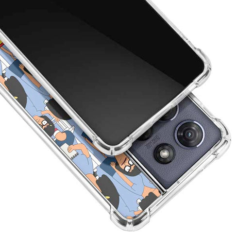 Bobs Burgers Tina Belcher Moto G 5G (2025) Clear Case