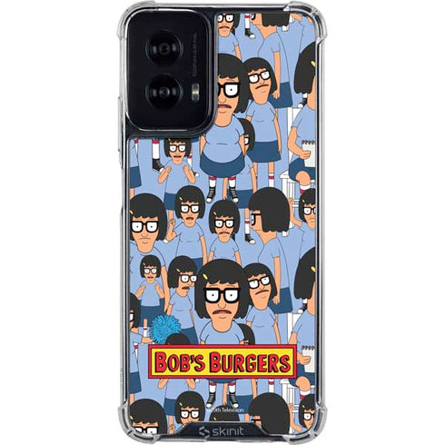Bobs Burgers Tina Belcher Moto G Power 5G (2024) Clear Case