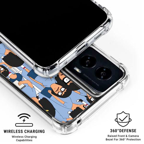 Bobs Burgers Tina Belcher Moto G Power 5G (2024) Clear Case