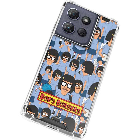 Bobs Burgers Tina Belcher Moto G Stylus 5G (2025) Clear Case