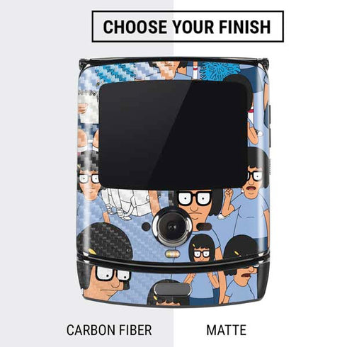 Bobs Burgers Tina Belcher Motorola RAZR Skin