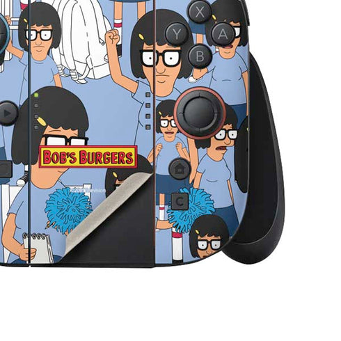 Bobs Burgers Tina Belcher Nintendo Switch 2 (2025) Joy-Con Controller Skin