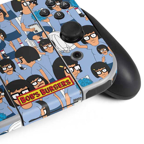 Bobs Burgers Tina Belcher Nintendo Switch OLED (2021) Skin