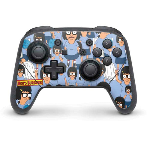Bobs Burgers Tina Belcher Nintendo Switch Pro Controller Skin