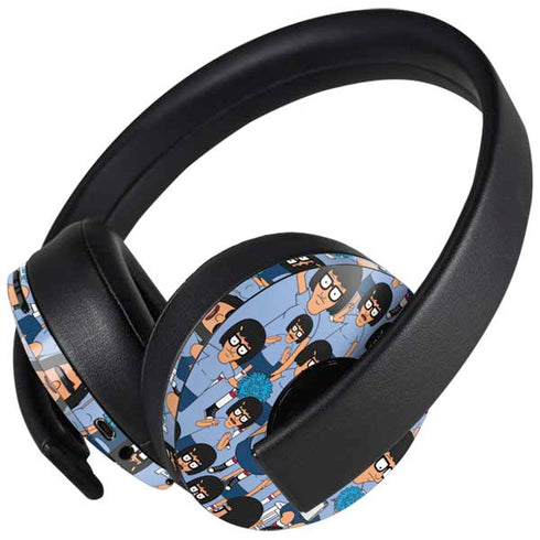 Bobs Burgers Tina Belcher PlayStation 4 Gold Wireless Headset Skin