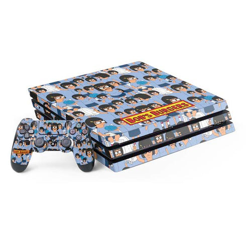 Bobs Burgers Tina Belcher PS4 Pro Bundle Skin