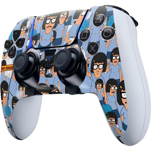 Bobs Burgers Tina Belcher PS5 DualSense Edge Pro Controller Skin