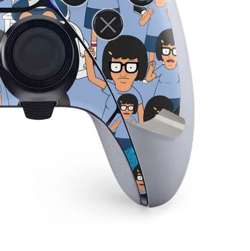 Bobs Burgers Tina Belcher PS5 DualSense Edge Pro Controller Skin