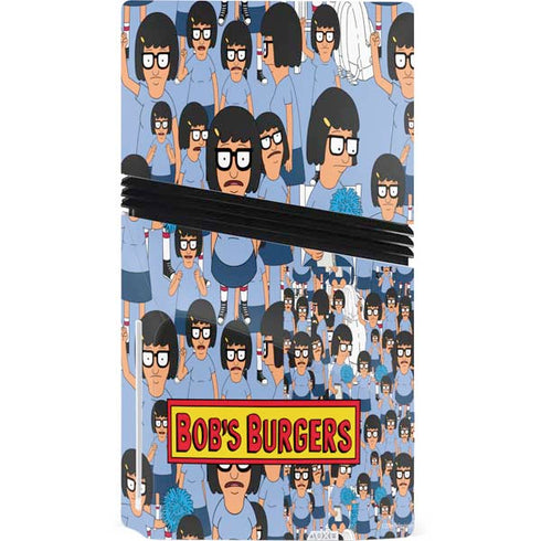 Bobs Burgers Tina Belcher PS5 Pro Disk Bundle Skin