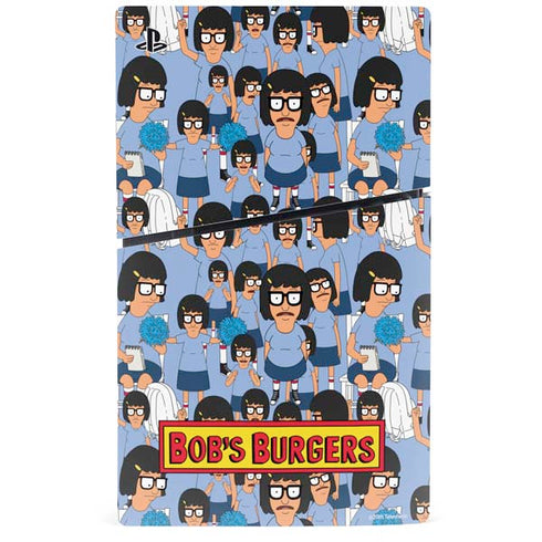 Bobs Burgers Tina Belcher PS5 Slim Digital Edition Bundle Skin