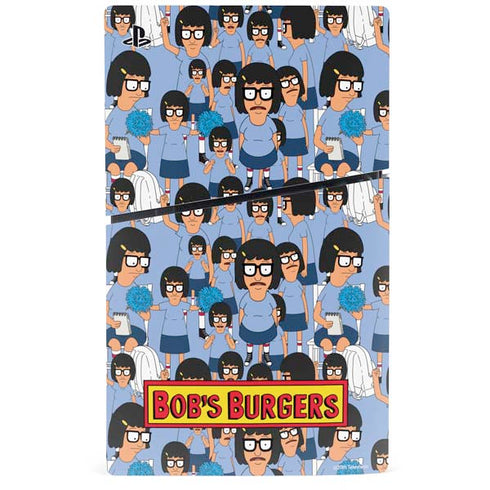 Bobs Burgers Tina Belcher PS5 Slim Disk Bundle Skin