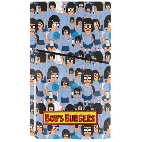 Bobs Burgers Tina Belcher PS5 Slim Disk Bundle Skin
