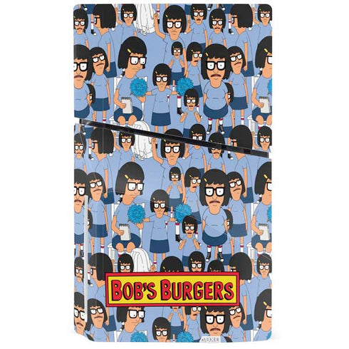 Bobs Burgers Tina Belcher PS5 Slim Disk Console Skin