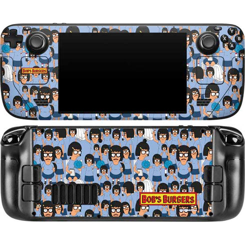 Bobs Burgers Tina Belcher Steam Deck Handheld Gaming Computer OLED Skin