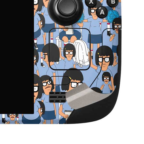 Bobs Burgers Tina Belcher Steam Deck Handheld Gaming Computer OLED Skin