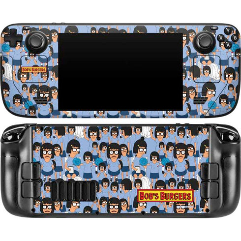 Bobs Burgers Tina Belcher Steam Deck Handheld Gaming Computer Skin