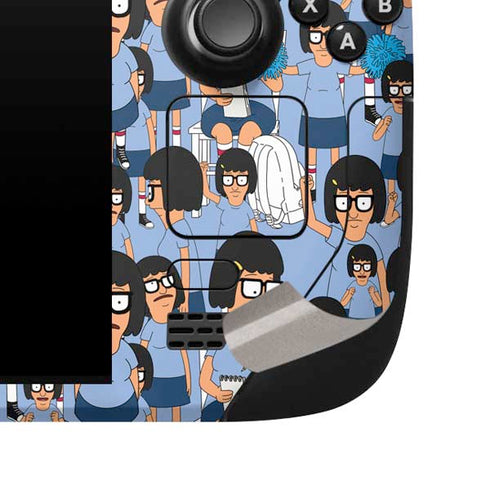 Bobs Burgers Tina Belcher Steam Deck Handheld Gaming Computer Skin