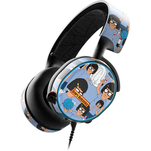 Bobs Burgers Tina Belcher SteelSeries Arctis 3 Skin