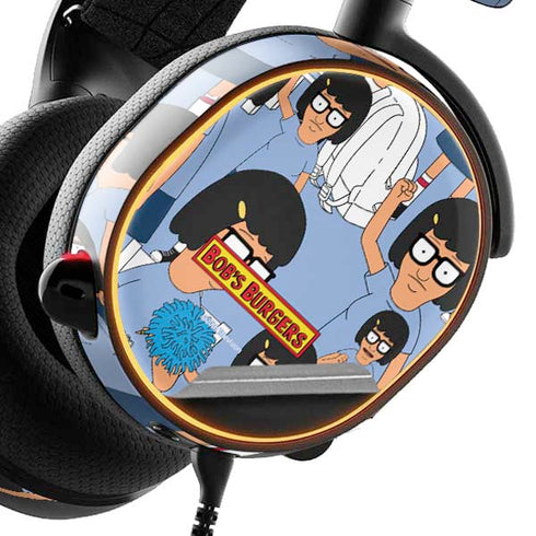 Bobs Burgers Tina Belcher SteelSeries Arctis 3 Skin