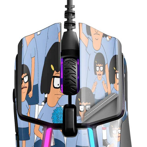 Bobs Burgers Tina Belcher SteelSeries Rival 600 Gaming Mouse Skin
