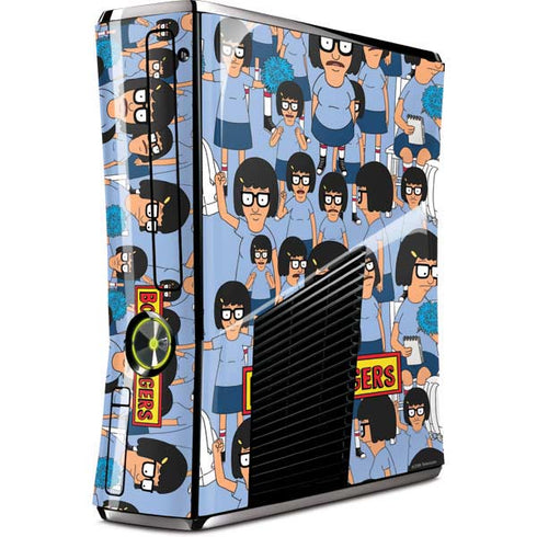 Bobs Burgers Tina Belcher Xbox 360 Slim (2010) Skin