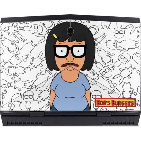 Bobs Burgers Tina Uhh Dell Alienware Skin
