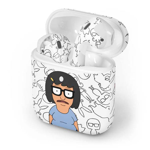Bobs Burgers Tina Uhh Apple AirPods 2 Skin