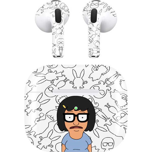 Bobs Burgers Tina Uhh Apple AirPods (3rd Gen 2021) Skin