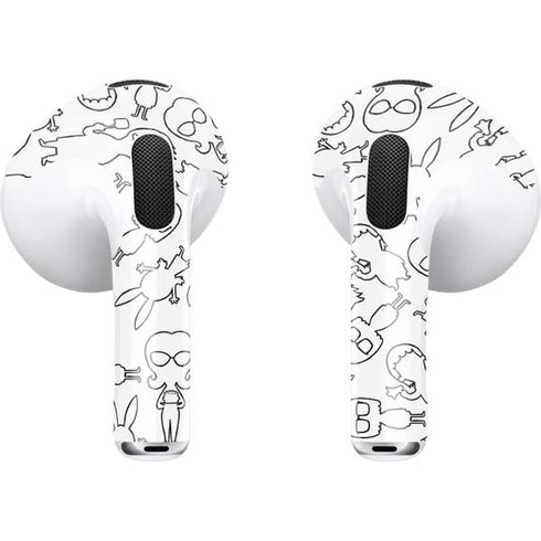 Bobs Burgers Tina Uhh Apple AirPods (3rd Gen 2021) Skin