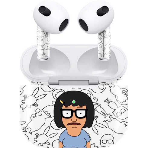 Bobs Burgers Tina Uhh Apple AirPods (3rd Gen 2021) Skin