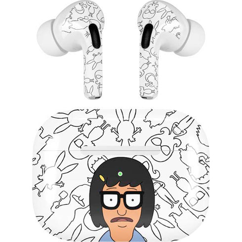 Bobs Burgers Tina Uhh AirPods Skins