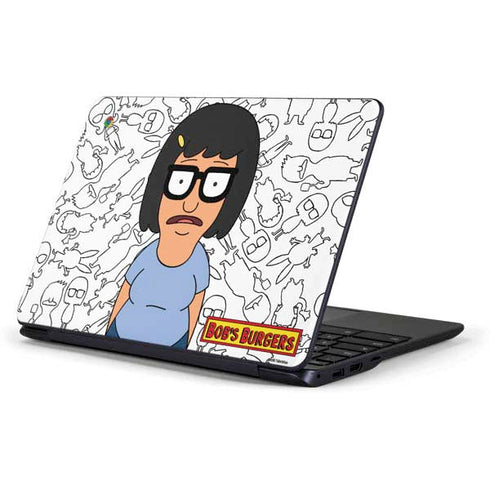 Bobs Burgers Tina Uhh Samsung Chromebook Skin