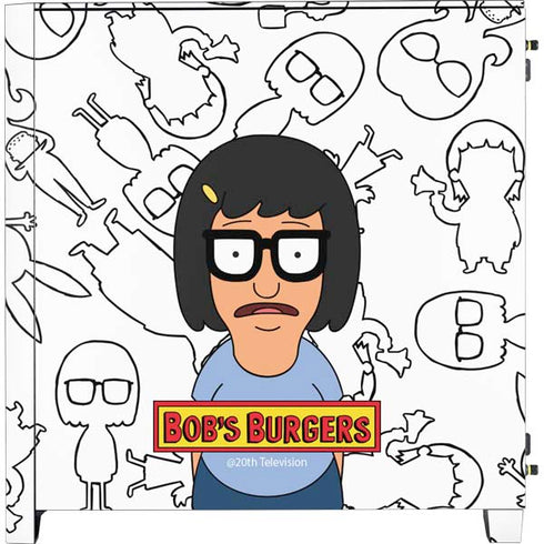 Bobs Burgers Tina Uhh Corsair 4000D Tempered Glass Mid-Tower ATX Case Skin