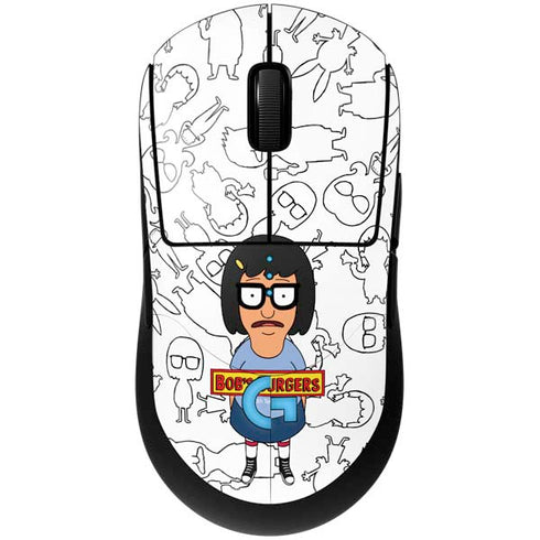 Bobs Burgers Tina Uhh G Pro Wireless Gaming Mouse Skin