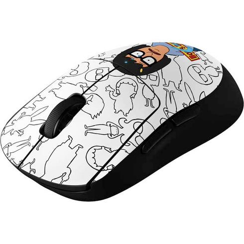 Bobs Burgers Tina Uhh G Pro Wireless Gaming Mouse Skin