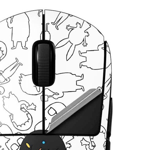 Bobs Burgers Tina Uhh G Pro Wireless Gaming Mouse Skin