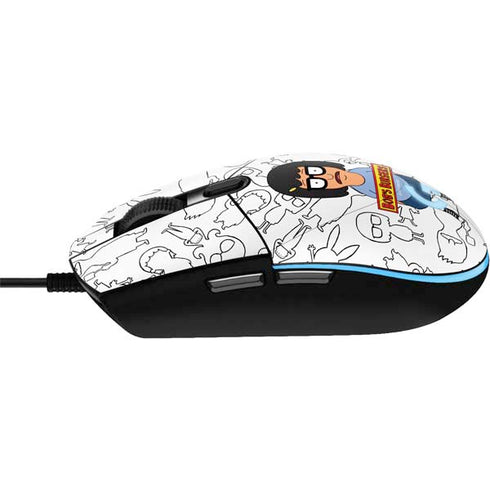 Bobs Burgers Tina Uhh G203 Prodigy RGB Wired Gaming Mouse Skin