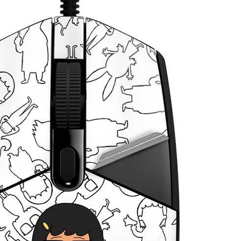 Bobs Burgers Tina Uhh G203 Prodigy RGB Wired Gaming Mouse Skin