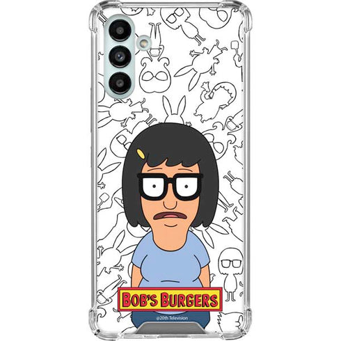 Bobs Burgers Tina Uhh Galaxy A13 5G Clear Case