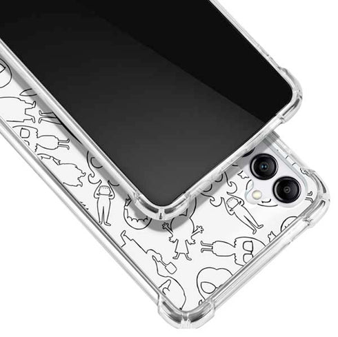 Bobs Burgers Tina Uhh Galaxy A14 5G Clear Case