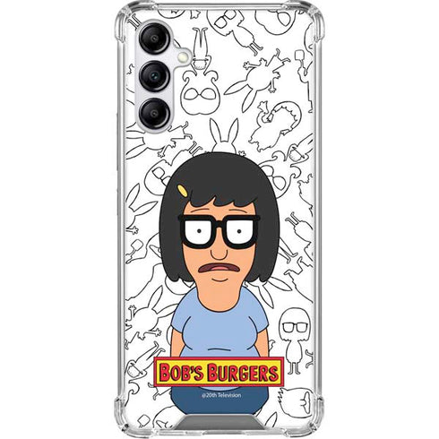 Bobs Burgers Tina Uhh Galaxy A15 5G Clear Case