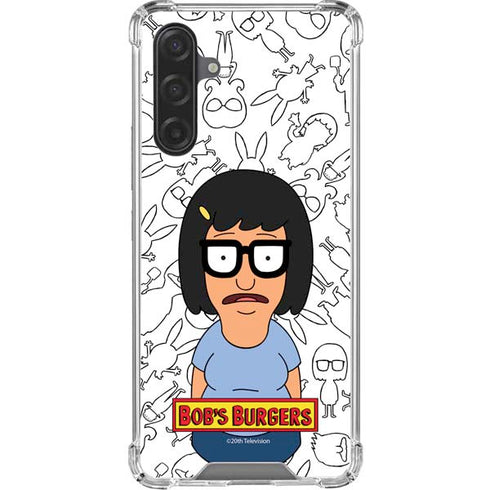 Bobs Burgers Tina Uhh Galaxy A17 Clear Case