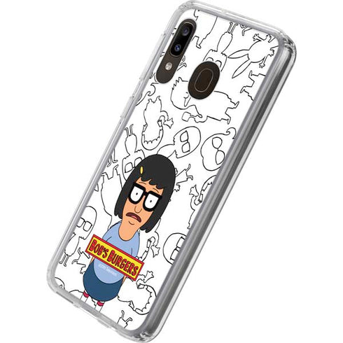 Bobs Burgers Tina Uhh Galaxy A20 Clear Case
