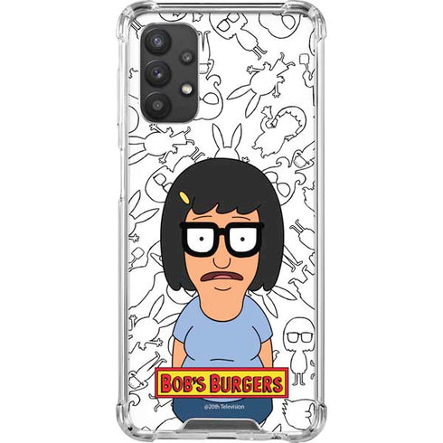 Bobs Burgers Tina Uhh Galaxy A32 5G Clear Case