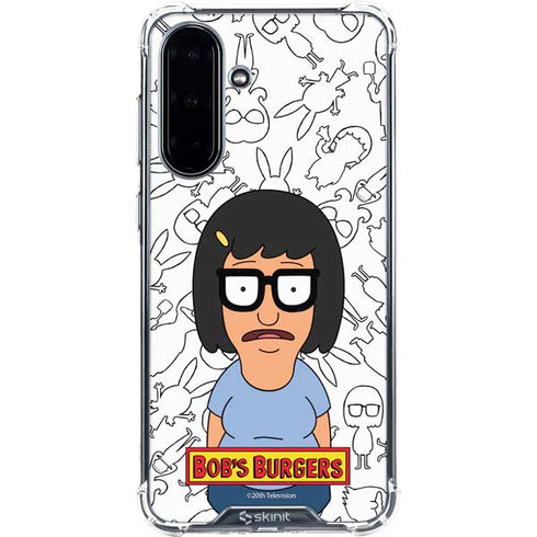 Bobs Burgers Tina Uhh Galaxy A36 5G Clear Case