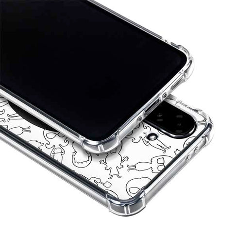 Bobs Burgers Tina Uhh Galaxy A36 5G Clear Case