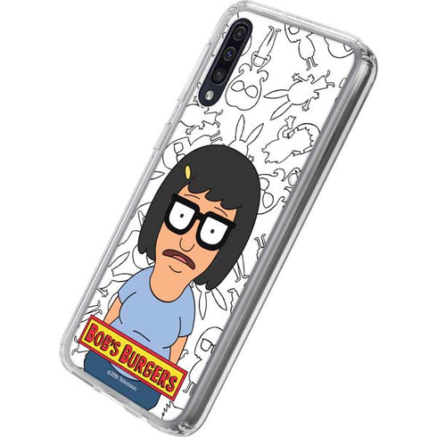 Bobs Burgers Tina Uhh Galaxy A50 Clear Case