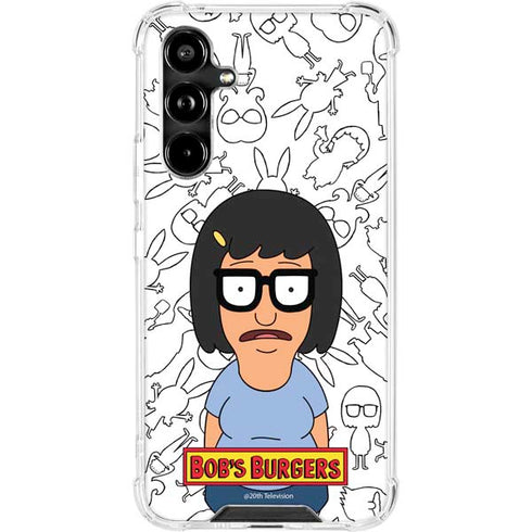 Bobs Burgers Tina Uhh Galaxy A54 5G Clear Case