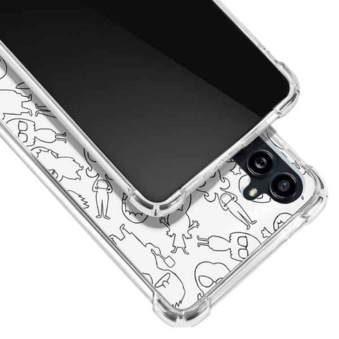Bobs Burgers Tina Uhh Galaxy A54 5G Clear Case