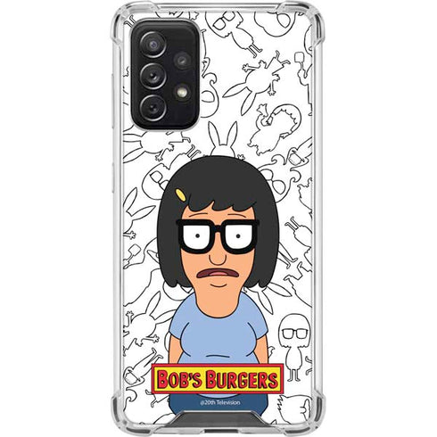 Bobs Burgers Tina Uhh Galaxy A72 5G Clear Case